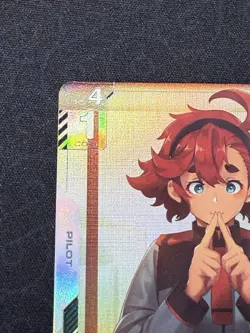 Gundam Card Game Suletta Mercury FIRST COMBAT Top 16 TCG Exclusive Promo English - Image 2