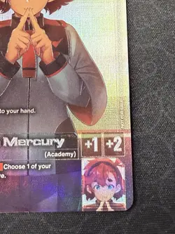Gundam Card Game Suletta Mercury FIRST COMBAT Top 16 TCG Exclusive Promo English - Image 4