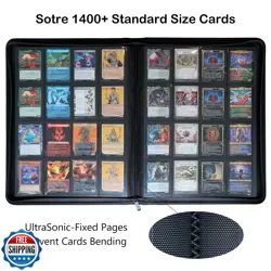 Rayvol Premium 16-Pocket Card Binder - Fits 1408 Trading Cards, Side Loading - Image 2
