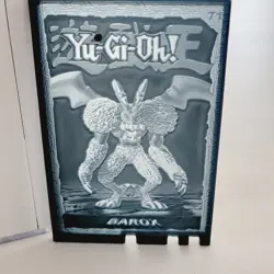 1996 Kazuki Takahashi Yu-Gi-Oh 3d Effect Card Replacement Barox Vintage - Image 1