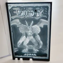 1996 Kazuki Takahashi Yu-Gi-Oh 3d Effect Card Replacement Barox Vintage - Image 4