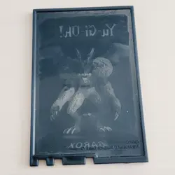 1996 Kazuki Takahashi Yu-Gi-Oh 3d Effect Card Replacement Barox Vintage - Image 5