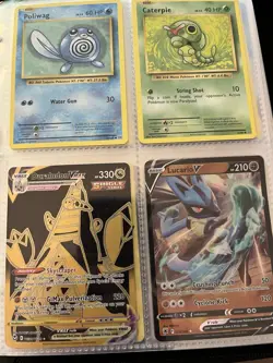 Pokemon 4x4 Card Holder Binder 3 Ring w/ Removable Sleeves 150+ Cards Included - Image 4