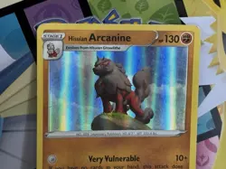 Pokemon TCG Lost Origin - Hisuian Arcanine #84/196 - Rare Holi Card - Image 2