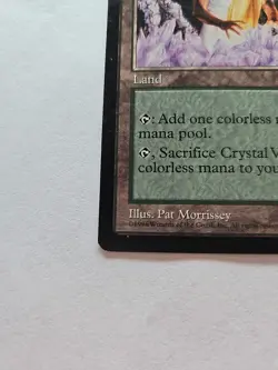 MTG Magic the Gathering 1m Crystal Vein - Mirage Land Card - Image 4