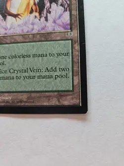 MTG Magic the Gathering 1m Crystal Vein - Mirage Land Card - Image 5