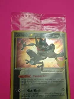 SEALED Pokemon Celebrations Greninja Star SWSH 144 Gold Star ETB Promo Card - Image 2