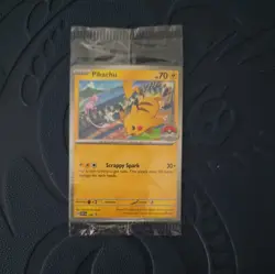 Pikachu SVP 190 World Championship League Promo Pokemon Card SEALED NEW In Hand - Image 1