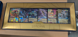 Disney Lorcana TCG 2024 D23 Collection 6 Card Set NIB (seal broke to image) - Image 1
