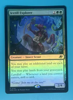 Mtg ICETILL EXPLORER Edge Of Eternities Foil - Image 1