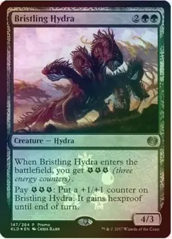 1 x Bristling Hydra - Foil - Promo - Kaladesh - LP - Magic The Gathering - MTG - Image 1