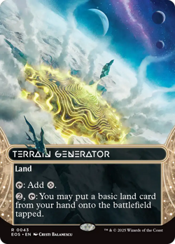 x1 Terrain Generator EOS Edge of Eternities Stellar Sights MTG 43 M/NM 1x - Image 1