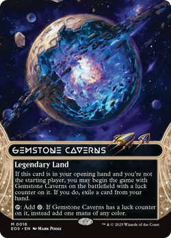 x1 Gemstone Caverns EOS Edge of Eternities Stellar Sights MTG 16 M/NM 1x - Image 1