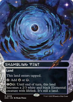 x1 Shambling Vent EOS Edge of Eternities Stellar Sights MTG 38 M/NM 1x - Image 1