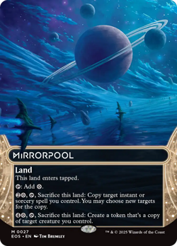 x1 Mirrorpool EOS Edge of Eternities Stellar Sights MTG 27 M/NM 1x - Image 1
