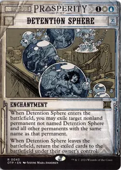 Detention Sphere (43) R Outlaws of Thunder Junction: Breaking News NM MTG - Image 1