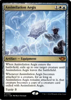 Assimilation Aegis (192) M Outlaws of Thunder Junction NM MTG - Image 1