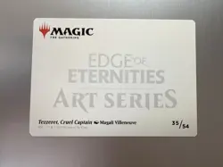 Tezzeret, Cruel Captain - MTG: Edge of Eternities - Art Series 35/54 - Image 2