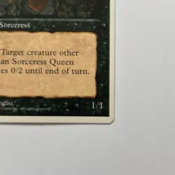 MTG - Sorceress Queen - Alternate 4th Fourth Edition - LP - Image 4