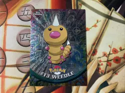 2000 TOPPS Chrome POKEMON Series 1-WEEDLE NM - Image 3