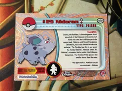 2000 TOPPS Chrome POKEMON Series 1- NIDORAN NM - Image 5