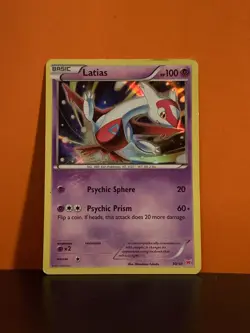 Pokemon Latias - 30/30 - XY Trainer Kit - Non Holo - Moderately Played Basic - Image 1