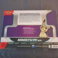 Pokemon TCG: Mimikyu Ex Box - NEW AND SEALED - in hand - Image 2