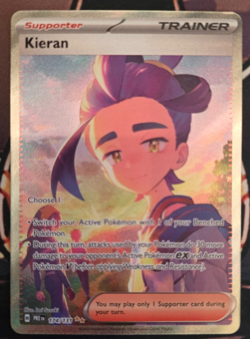 Kieran 174/131 Special Illustration Rare - Pokemon Prismatic Evolutions - Image 1