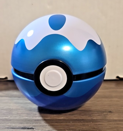 Empty Pokemon Dive Ball Tin - Poke Ball Tin - Tin Only cosplay prop decoration - Image 1