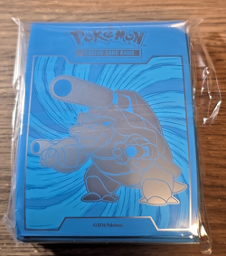 Pokemon TCG Elite Trainer Box Sleeves - Mega Blastoise - Evolutions (65 Pack) - Image 1