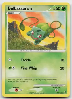 Pokemon tcg Supreme Victors #93 Bulbasaur Lightly played - Image 1