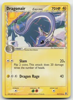 Pokemon tcg Delta Species #041/113 Dragonair Lightly played - Image 1