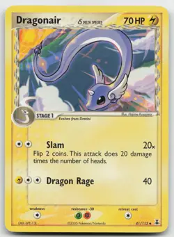 Pokemon tcg Delta Species #041/113 Dragonair Lightly played - Image 1