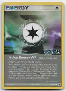 Pokemon tcg Delta Species #106/113 Holon Energy Holo WP Lightly played - Image 1