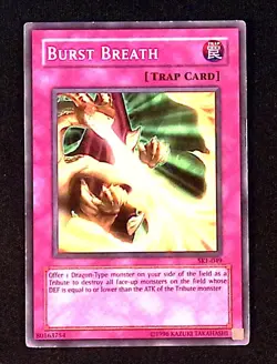 Burst Breath YuGiOh Trap Common Starter Deck: Kaiba Evolution - Image 1