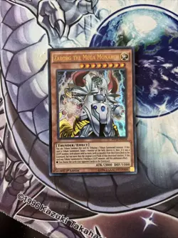 (YBL) Yugioh Zaborg the Mega Monarch MP15-EN154 Ultra Rare 1st Ed LP - Image 1