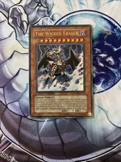 (YBL) Yugioh The Wicked Eraser JUMP-EN016 Ultra Rare Limited Edition LP - Image 1