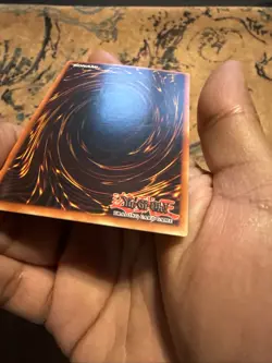 2002 YuGiOh Unlim FADED Exodia Right Leg of the Forbidden One LOB-120 MISPRINT - Image 2