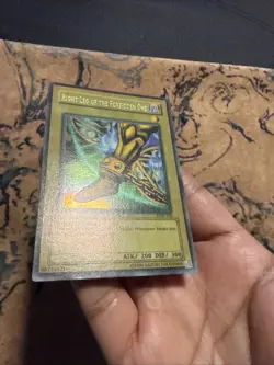 2002 YuGiOh Unlim FADED Exodia Right Leg of the Forbidden One LOB-120 MISPRINT - Image 4