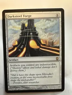 1x Darksteel Forge MTG Magic: The Gathering Card Regular Excellent/LP - Image 2