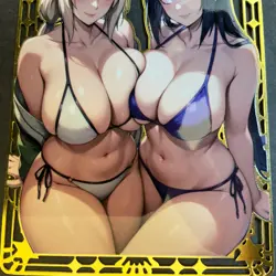 Goddess Story Gold METAL Card - Maiden Party - NO Serial Number - Hinata Error - Image 3