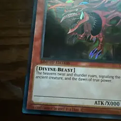 Yu-Gi-Oh TCG Slifer the Sky Dragon Limited Edition Ultra Rare Card LC01-EN002 - Image 3