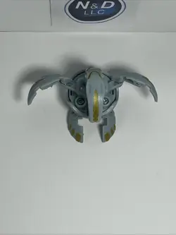 Bakugan Battle Brawlers Gray Haos Wavern 600G W/Card RARE - Image 3