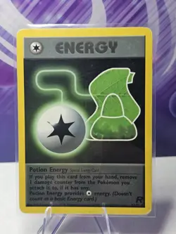 Potion Energy 82/82 MP Vintage Team Rocket Pokemon Card. Free Tracked Shipping! - Image 1