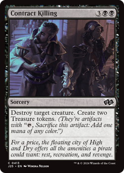 Contract Killing - 413 - Foundations Jumpstart- Near Mint - MTG - Image 1