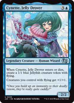 Cynette, Jelly Drover (Anime) - 35 - Foundations Jumpstart- Near Mint - MTG - Image 1