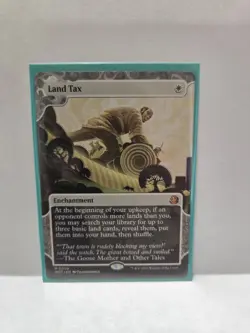 MTG LAND TAX Borderless NM WOT 0009 Enchanting Tales - Image 1