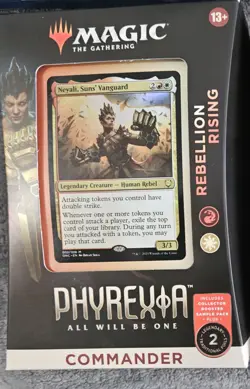 MTG Phyrexia all will be one Rebellion Rising Commander Deck - Image 1