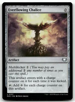 Everflowing Chalice 137 MTG Commander: Edge of Eternities U NM - Image 1