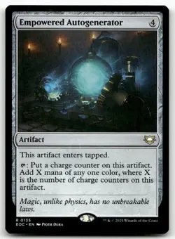 Empowered Autogenerator 135 MTG Commander: Edge of Eternities R NM - Image 1